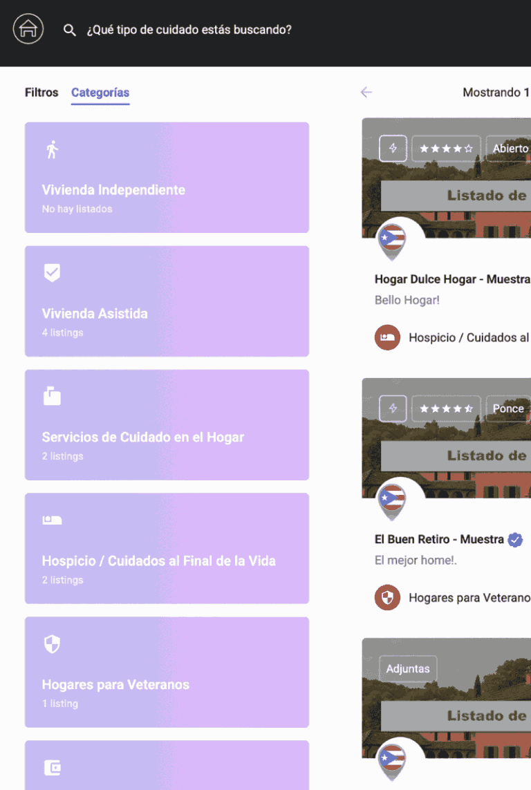 Muestra la imagen dela busqueda por Categoria