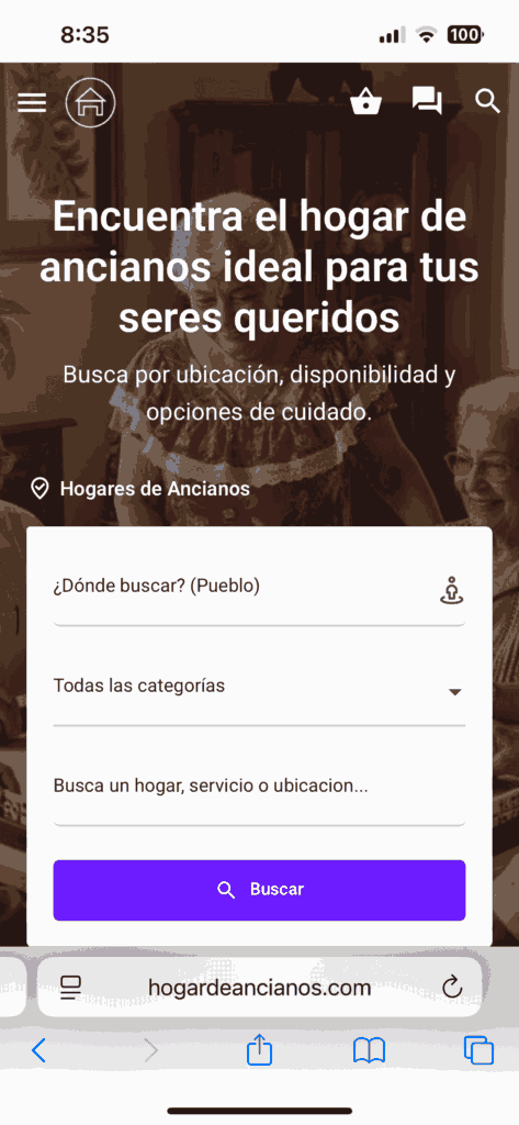 Muestra la imagen de la página de inicio 2. (Ayuda móvil)