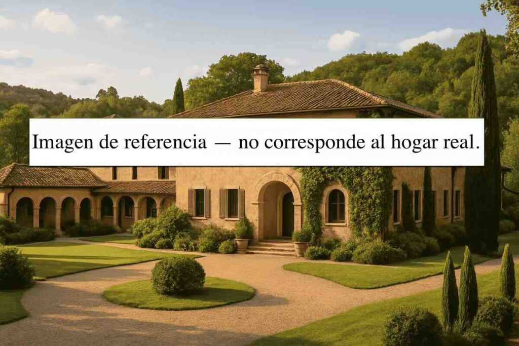 Imagen de referencia - no corresponde al hogar real.