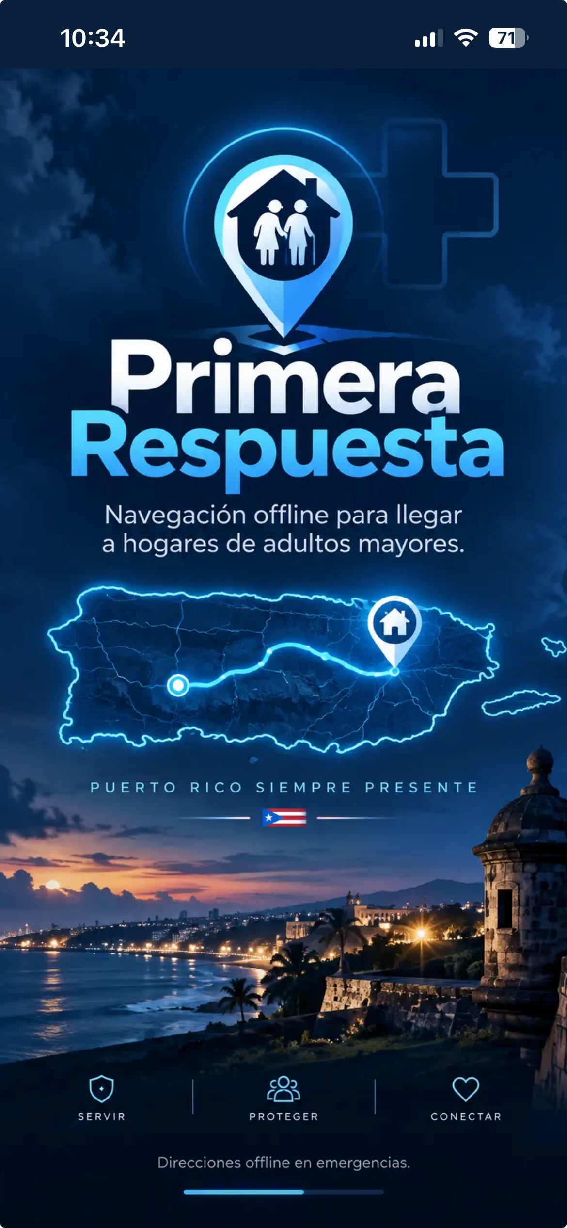 Primera Respuesta - Navegación offline para emergencias