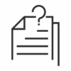 51 Question Outline Icons Set-04