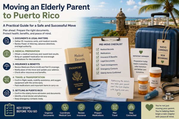 Moving an Elderly Parent to Puerto Rico